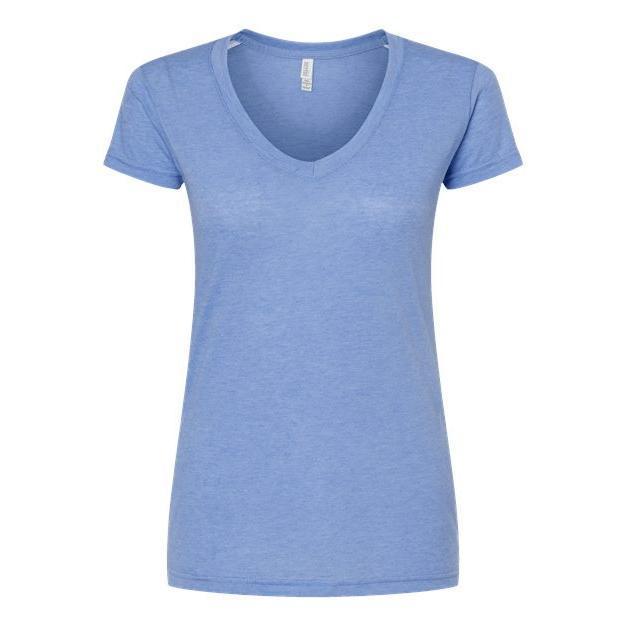 M&O Women's Deluxe Blend V-Neck T-Shirt