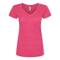 M&O Women's Deluxe Blend V-Neck T-Shirt