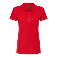 M&O Women's Ringspun Pique Polo
