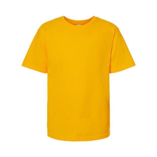 M&O Youth Gold Soft Touch T-Shirt