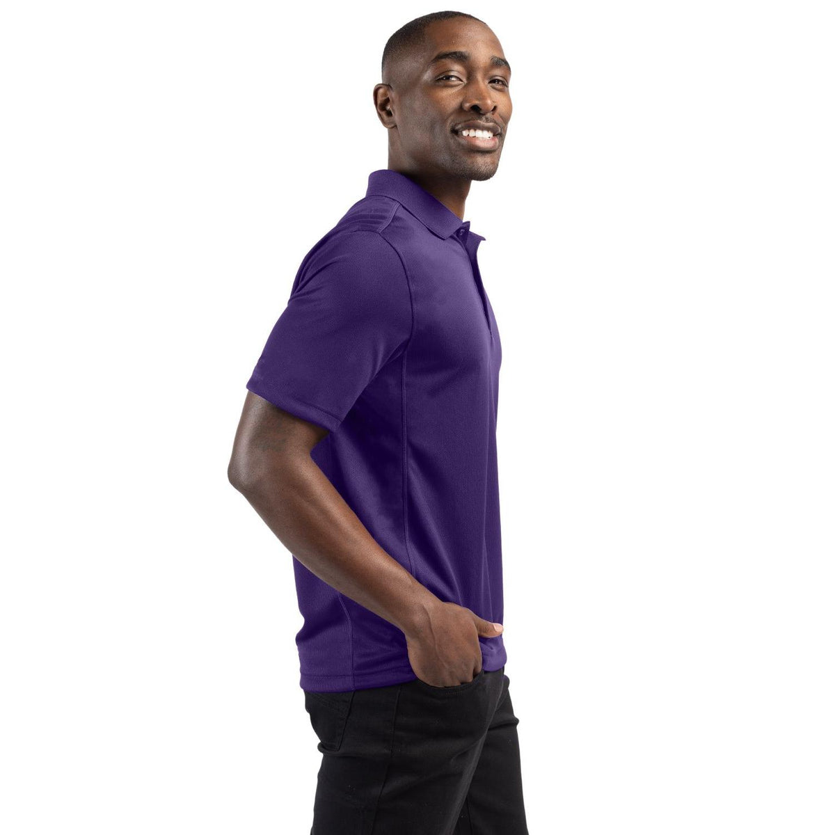 Clique Ice Pique Tech Mens Polo