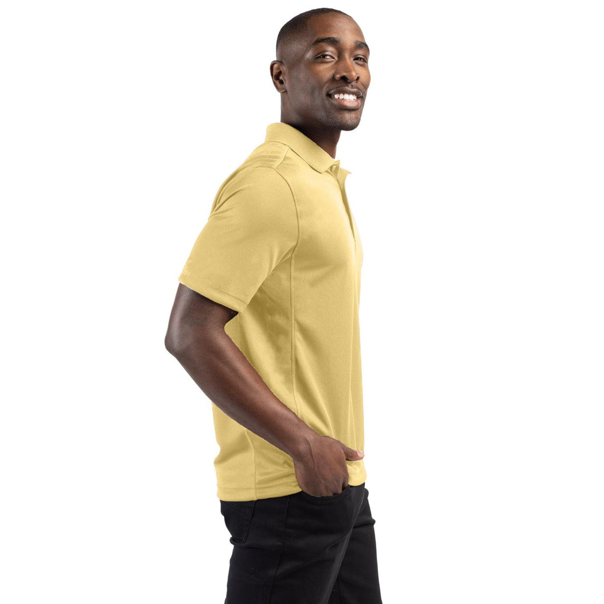 Clique Ice Pique Tech Mens Polo