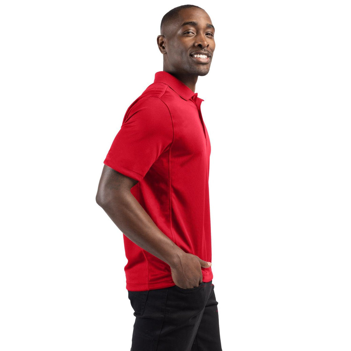 Clique Ice Pique Tech Mens Polo