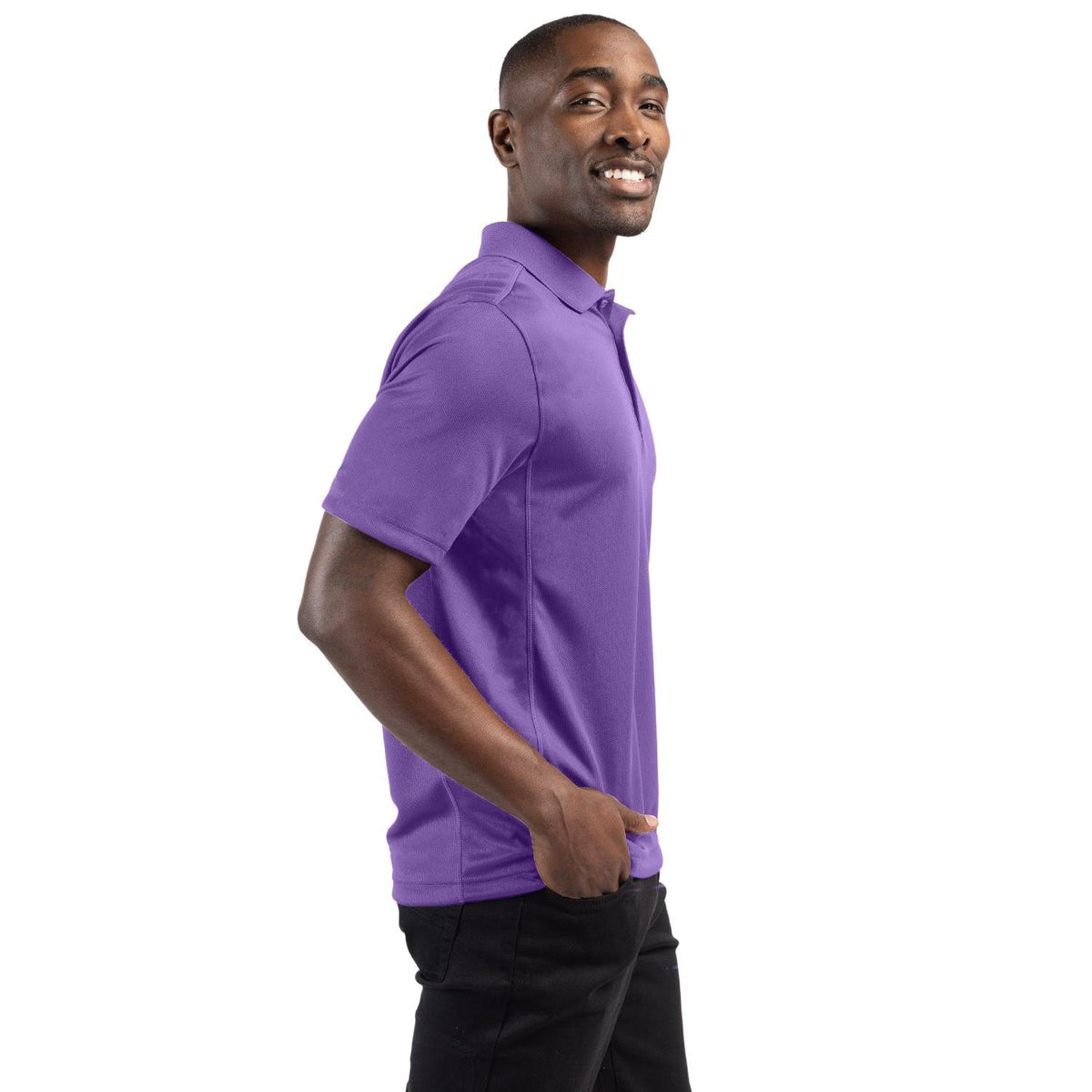 Clique Ice Pique Tech Mens Polo
