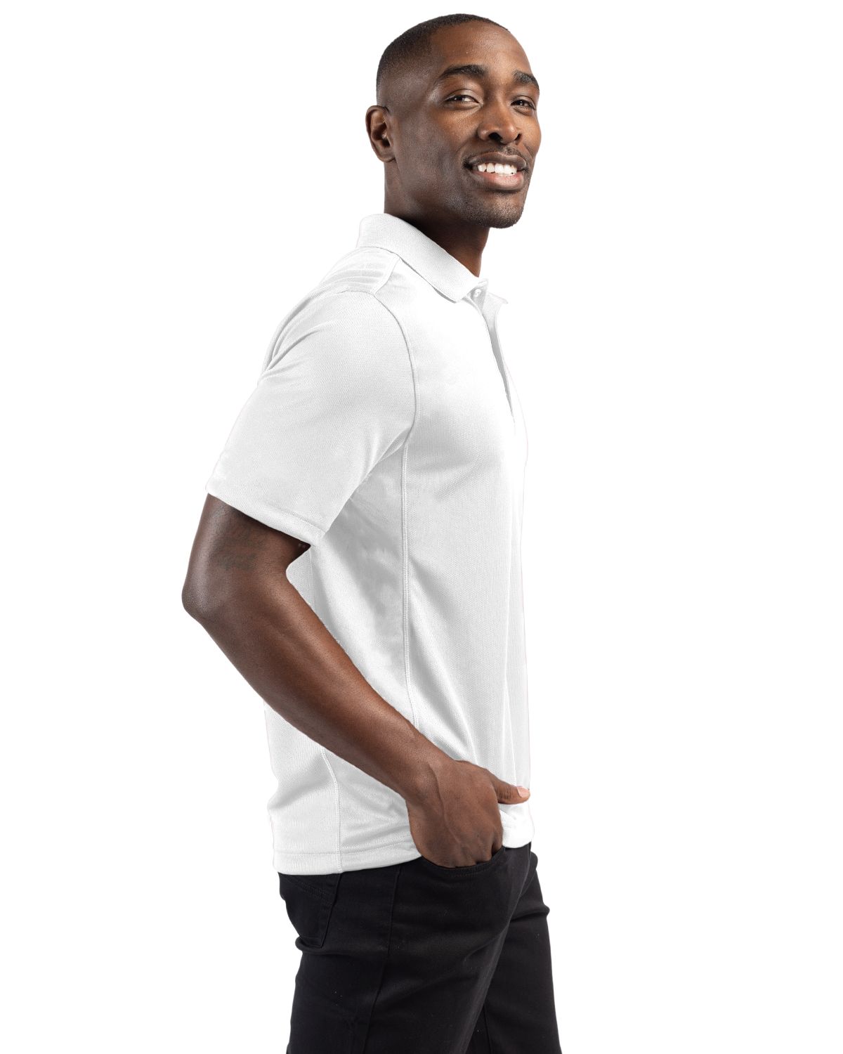 Clique Ice Pique Tech Mens Polo