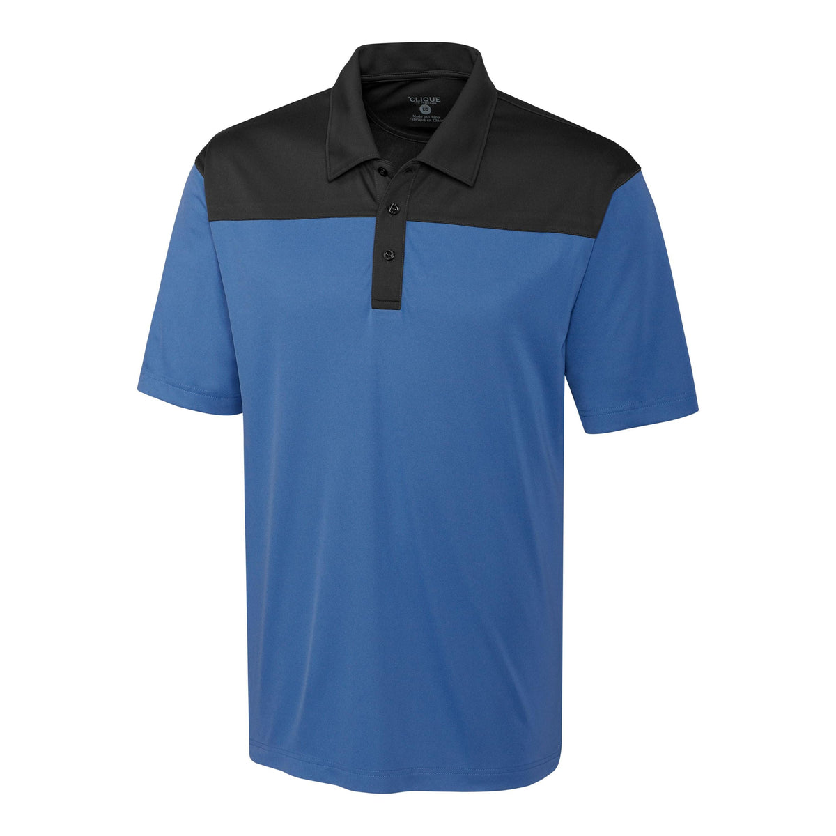 Clique Parma Colorblock Tech Jersey Mens Polo