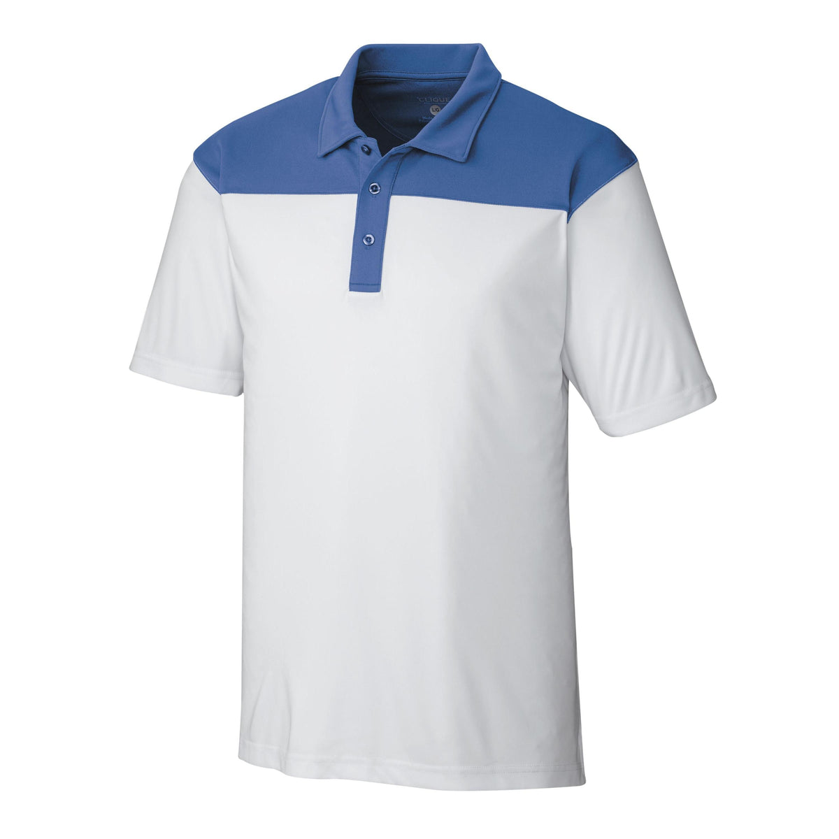 Clique Parma Colorblock Tech Jersey Mens Polo