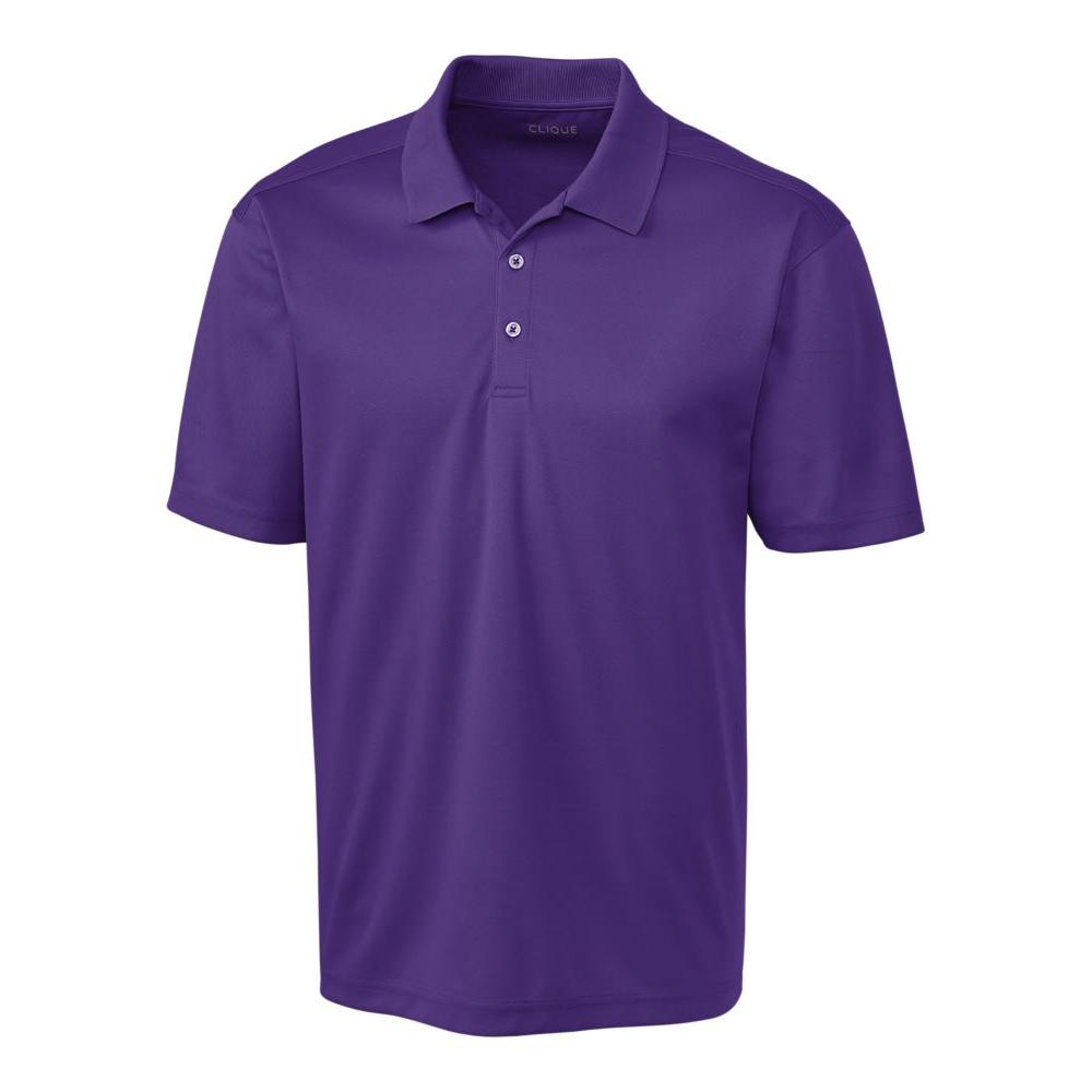 Clique Spin Solution-dyed Performance Pique Mens Polo
