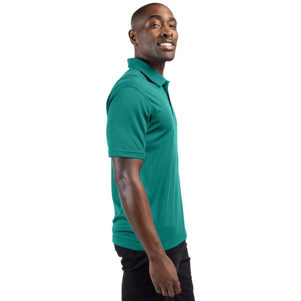 Clique Spin Solution-dyed Performance Pique Mens Polo