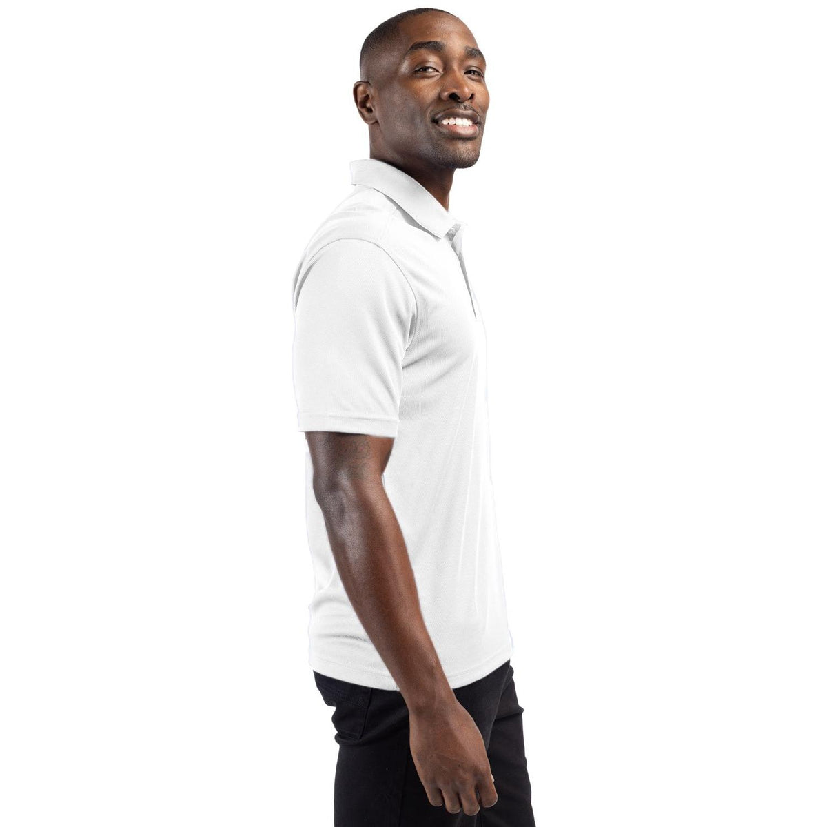 Clique Spin Solution-dyed Performance Pique Mens Polo