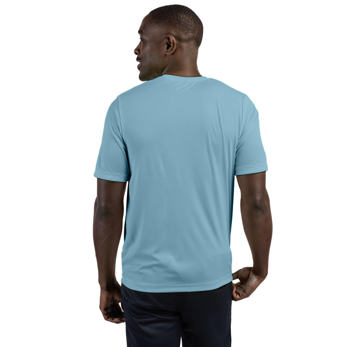 Clique Spin Solution-dyed Performance Jersey Mens Short Sleeve Tee