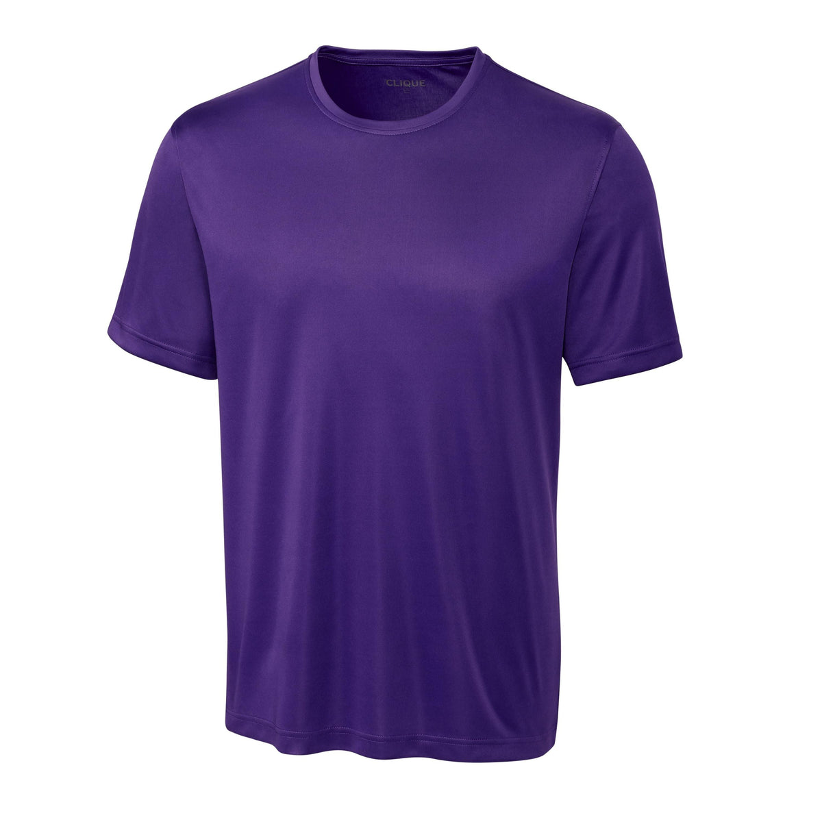Clique Spin Solution-dyed Performance Jersey Mens Short Sleeve Tee