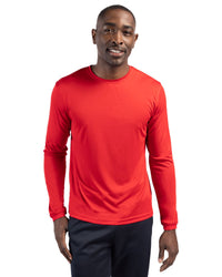 Clique Spin Solution-dyed Performance Jersey Mens Long Sleeve Tee