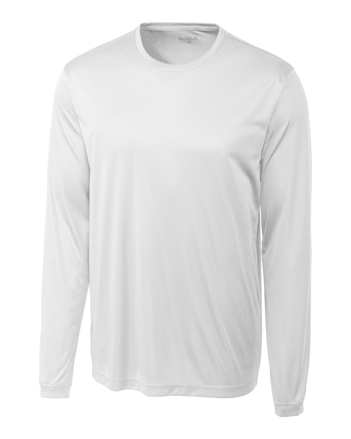 Clique Spin Solution-dyed Performance Jersey Mens Long Sleeve Tee