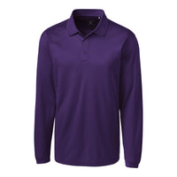 Clique Ice Pique Tech Mens Long Sleeve Polo