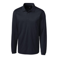 Clique Ice Pique Tech Mens Long Sleeve Polo