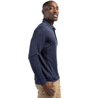 Clique Ice Pique Tech Mens Long Sleeve Polo