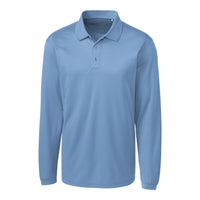Clique Ice Pique Tech Mens Long Sleeve Polo