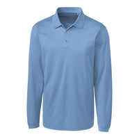 Clique Ice Pique Tech Mens Long Sleeve Polo