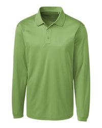 Clique Ice Pique Tech Mens Long Sleeve Polo