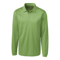 Clique Ice Pique Tech Mens Long Sleeve Polo