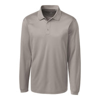 Clique Ice Pique Tech Mens Long Sleeve Polo