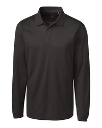 Clique Ice Pique Tech Mens Long Sleeve Polo
