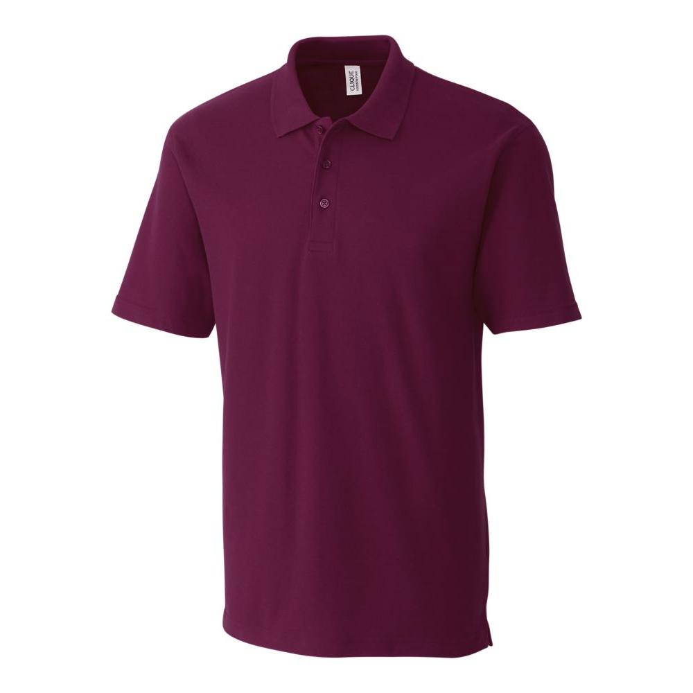 Clique Addison All Cotton Pique Mens Polo