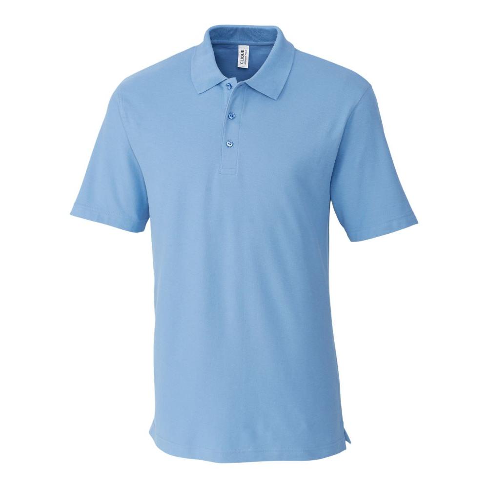 Clique Addison All Cotton Pique Mens Polo