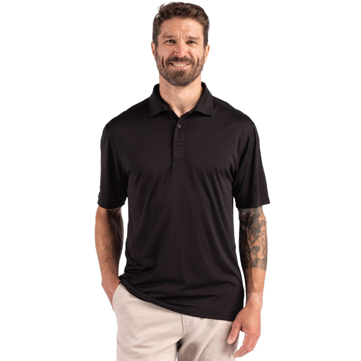 Clique Charge Active Jersey Mens Polo