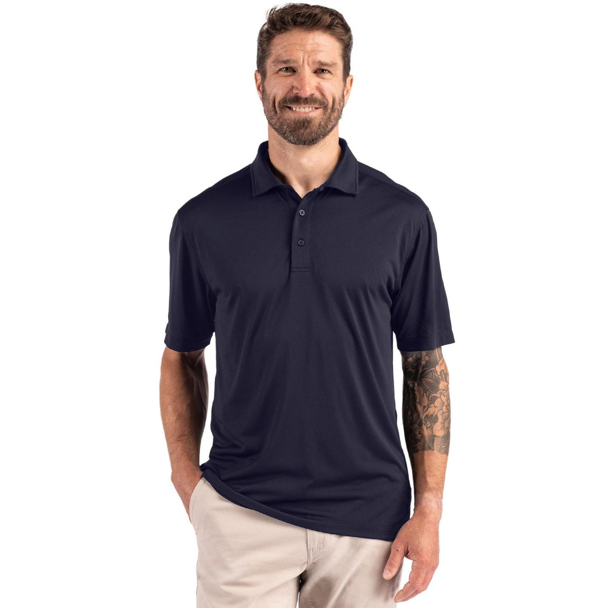 Clique Charge Active Jersey Mens Polo