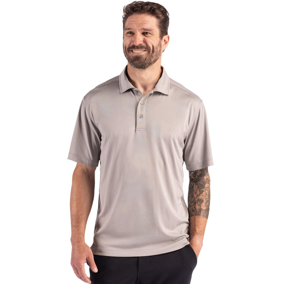 Clique Charge Active Jersey Mens Polo