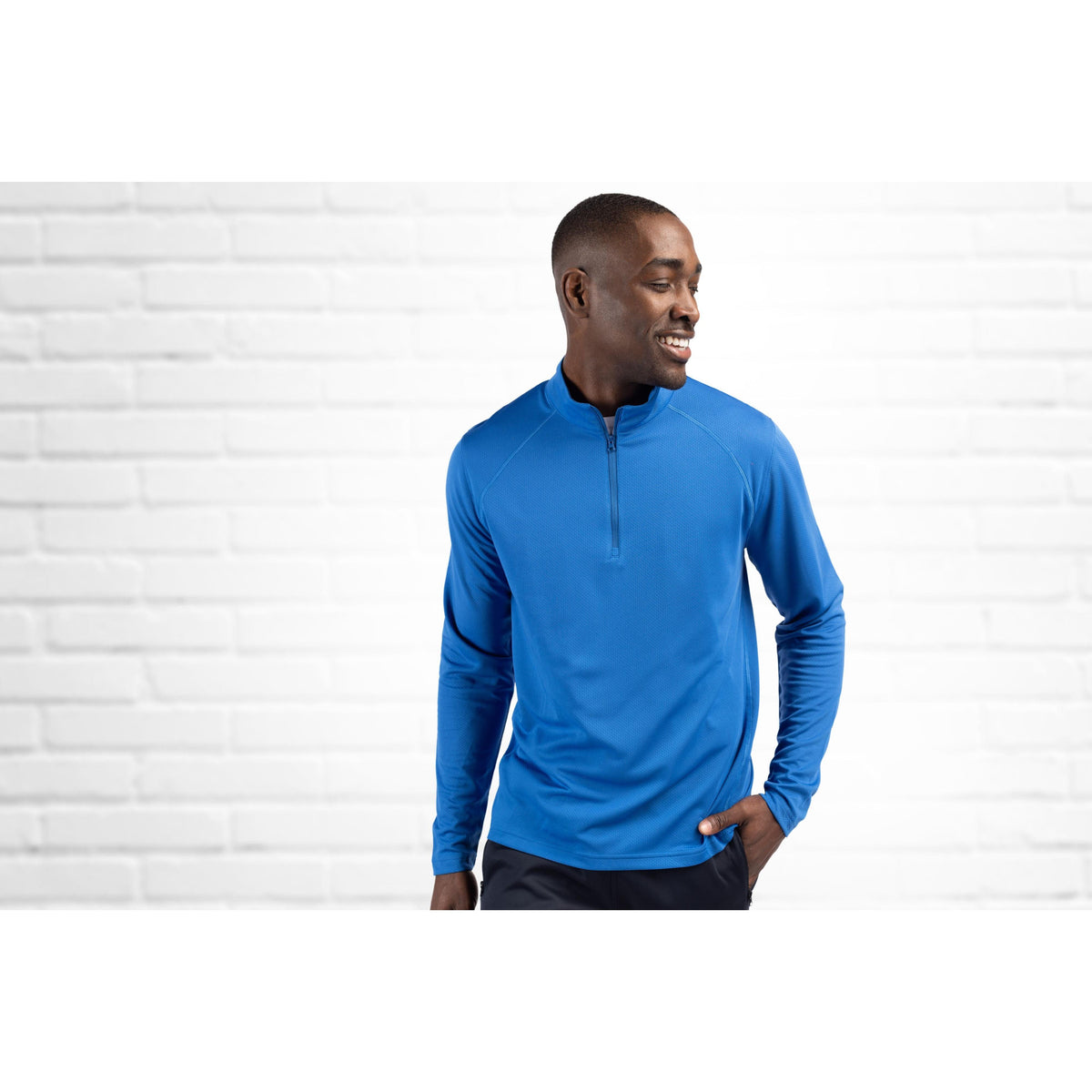 Clique Ice Pique Tech Mens Half Zip