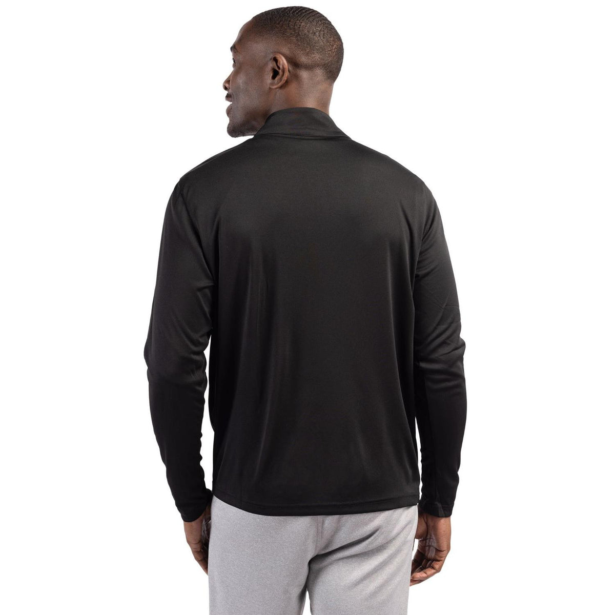 Clique Spin Solution-dyed Performance Interlock Mens Half Zip
