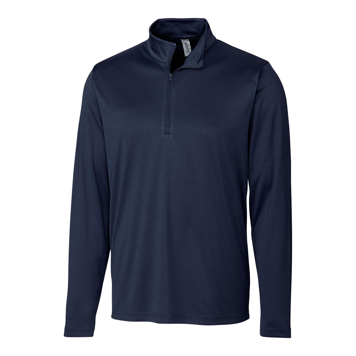Clique Spin Solution-dyed Performance Interlock Mens Half Zip