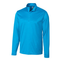 Clique Spin Solution-dyed Performance Interlock Mens Half Zip