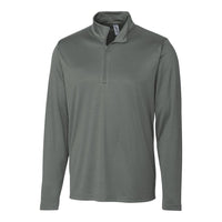 Clique Spin Solution-dyed Performance Interlock Mens Half Zip