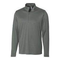 Clique Spin Solution-dyed Performance Interlock Mens Half Zip