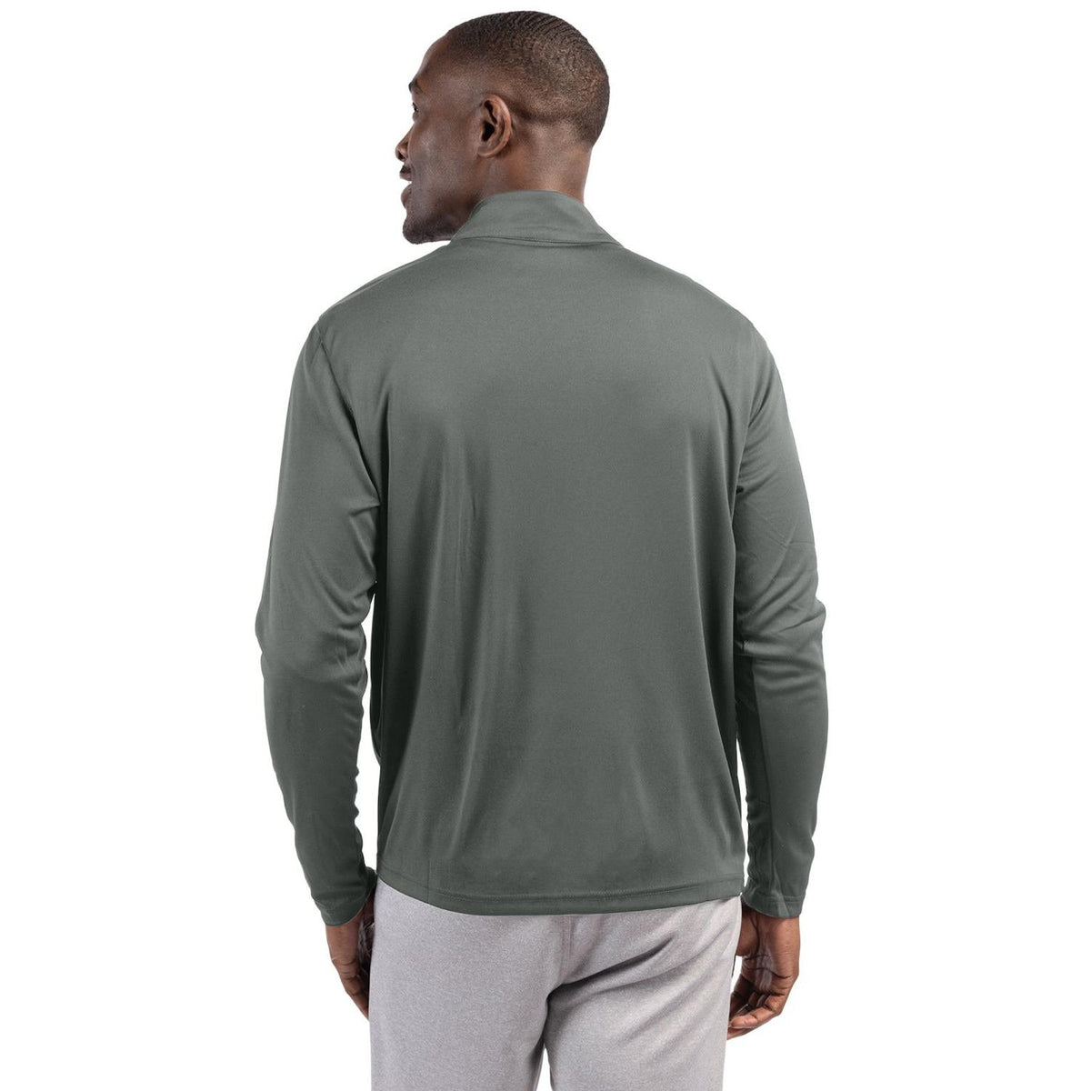 Clique Spin Solution-dyed Performance Interlock Mens Half Zip