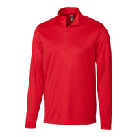 Clique Spin Solution-dyed Performance Interlock Mens Half Zip
