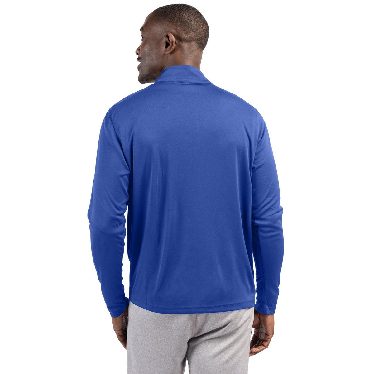 Clique Spin Solution-dyed Performance Interlock Mens Half Zip