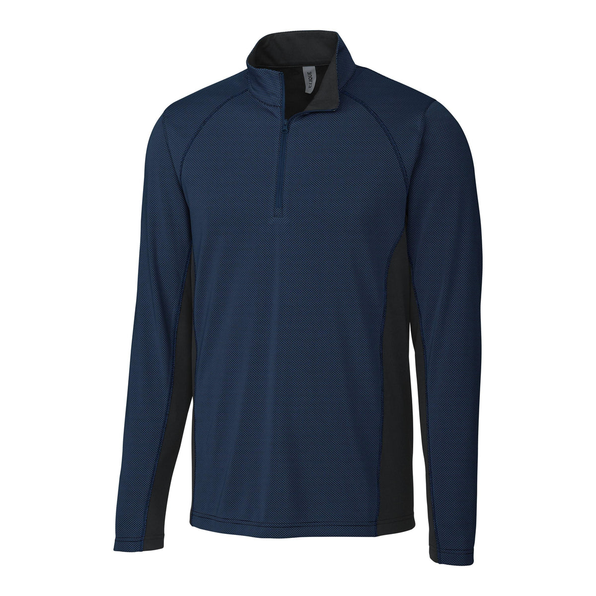 Clique Ice Pique Colorblock Tech Mens Half Zip