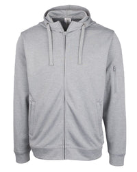 Clique Lift Solution-dyed Performance Unisex Full Zip Hooded Sweatshirt