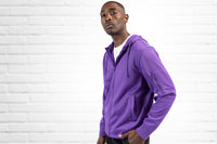 Clique Lift Solution-dyed Performance Unisex Full Zip Hooded Sweatshirt