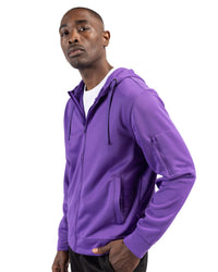 Clique Lift Solution-dyed Performance Unisex Full Zip Hooded Sweatshirt