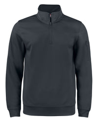 Clique Lift Solution-dyed Performance Unisex Half Zip Sweatshirt