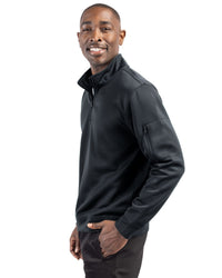 Clique Lift Solution-dyed Performance Unisex Half Zip Sweatshirt