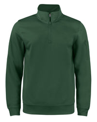 Clique Lift Solution-dyed Performance Unisex Half Zip Sweatshirt