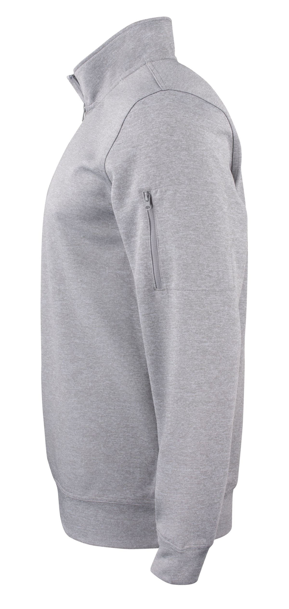 Clique Lift Solution-dyed Performance Unisex Half Zip Sweatshirt