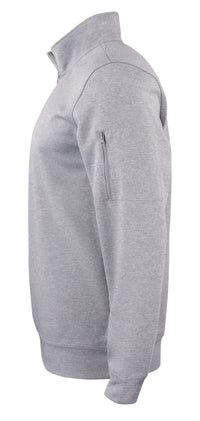 Clique Lift Solution-dyed Performance Unisex Half Zip Sweatshirt